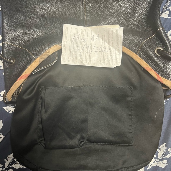 Burberry Leather Murphy Handbag - Picture 6 of 9